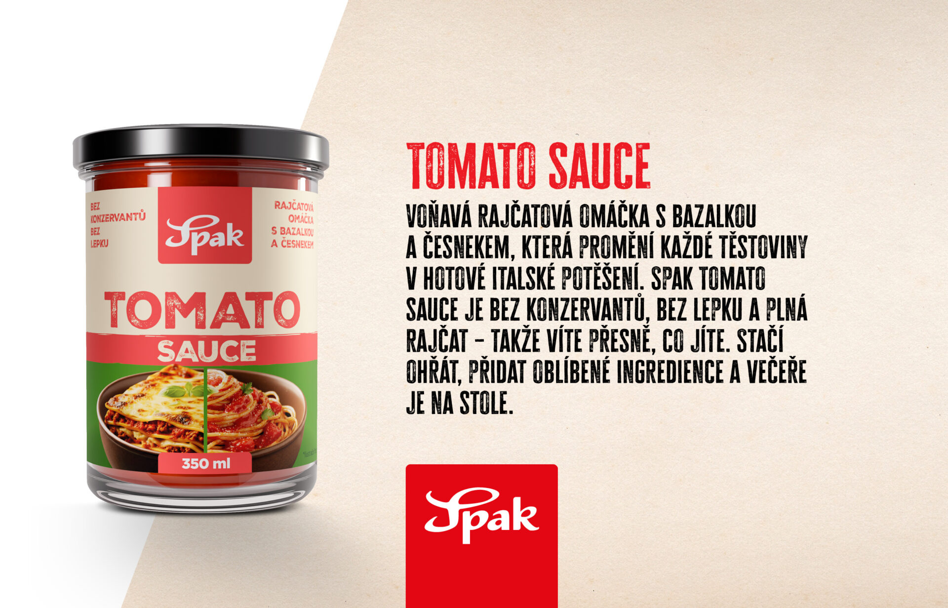SPAK Tomato sauce