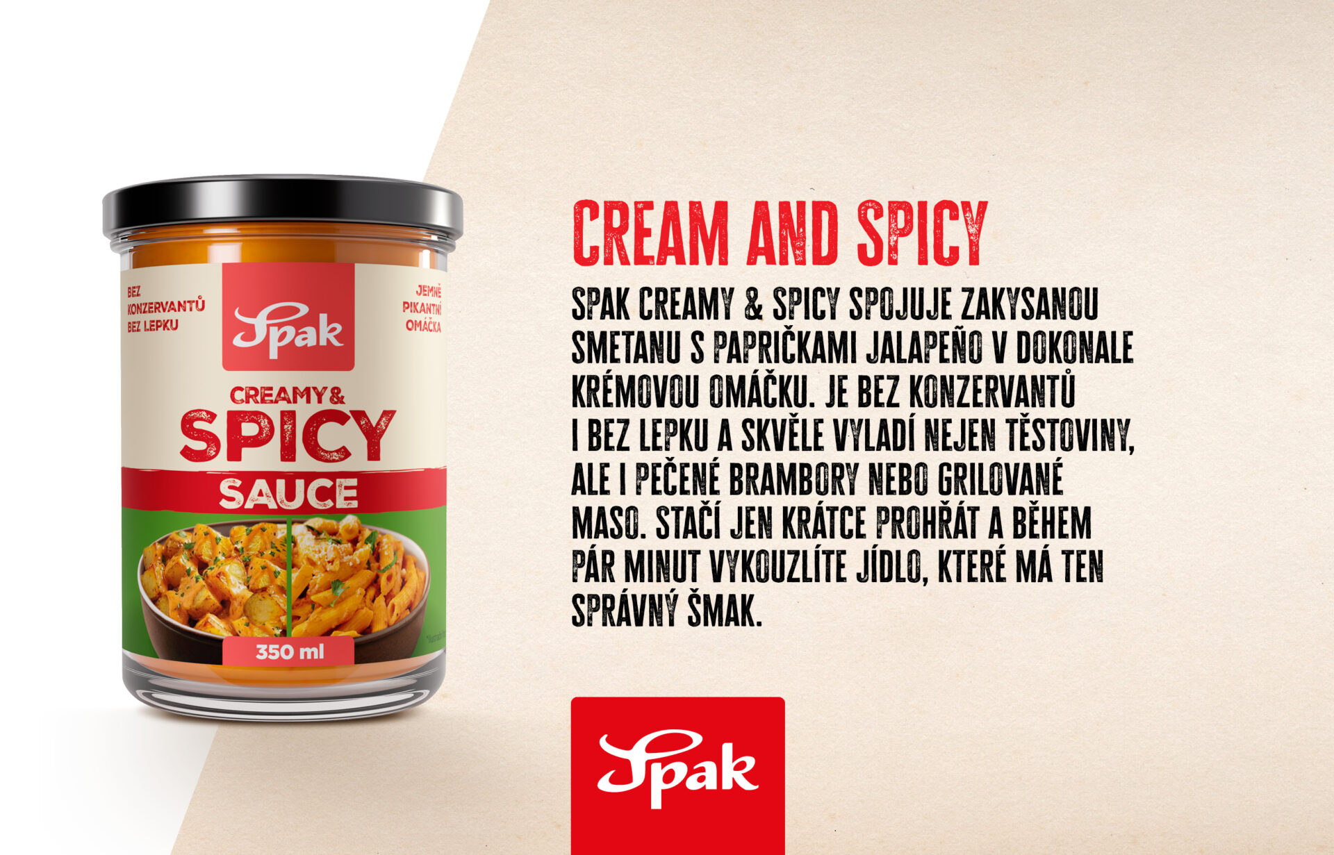 SPAK Cream and Spicy